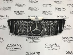 Решетка радиатора GT на Mercedes ML W164 05-08 год хром Решетка радиатора GT на Mercedes ML W164 05-08 год хром